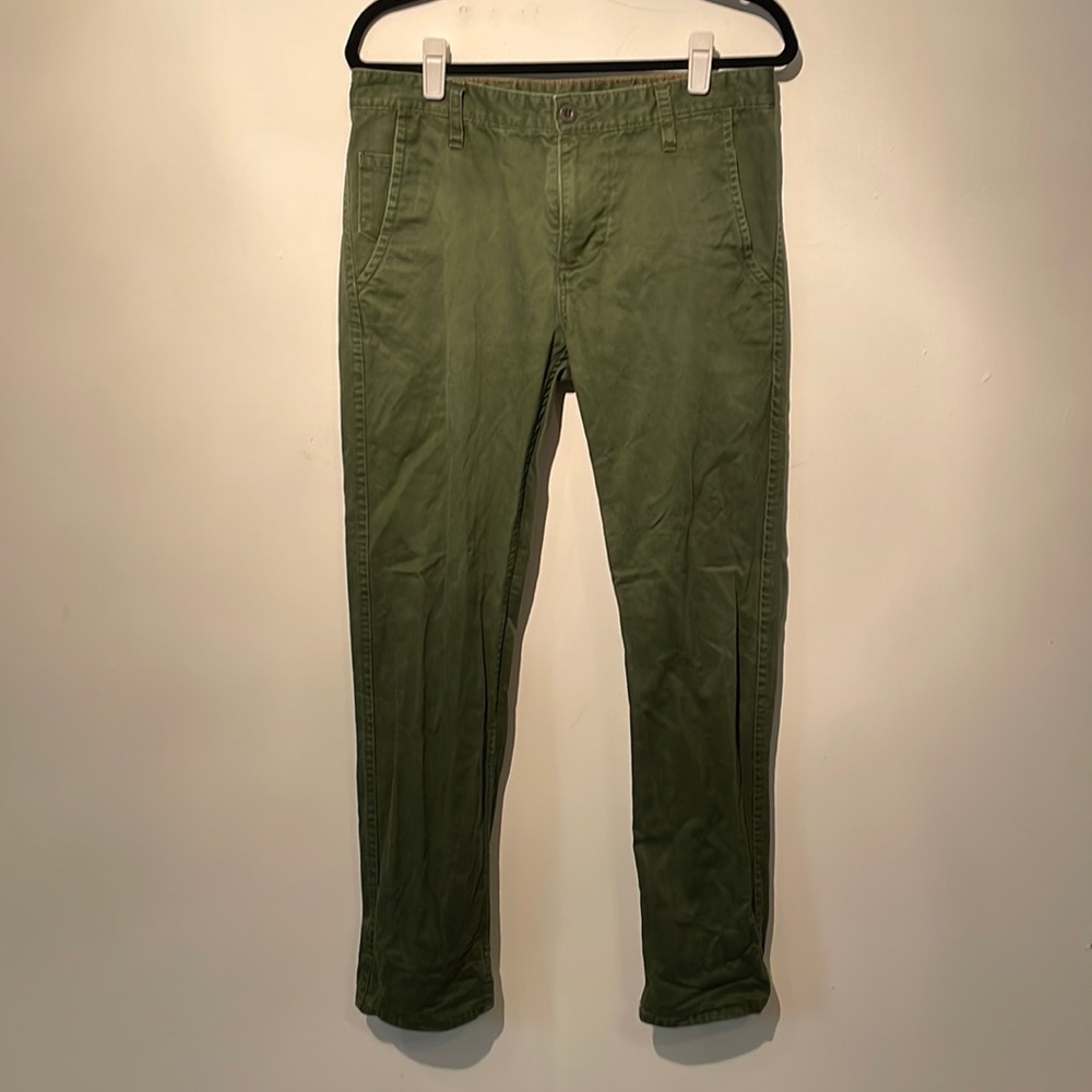 Dockers Slim Olive Khakis (31x30)